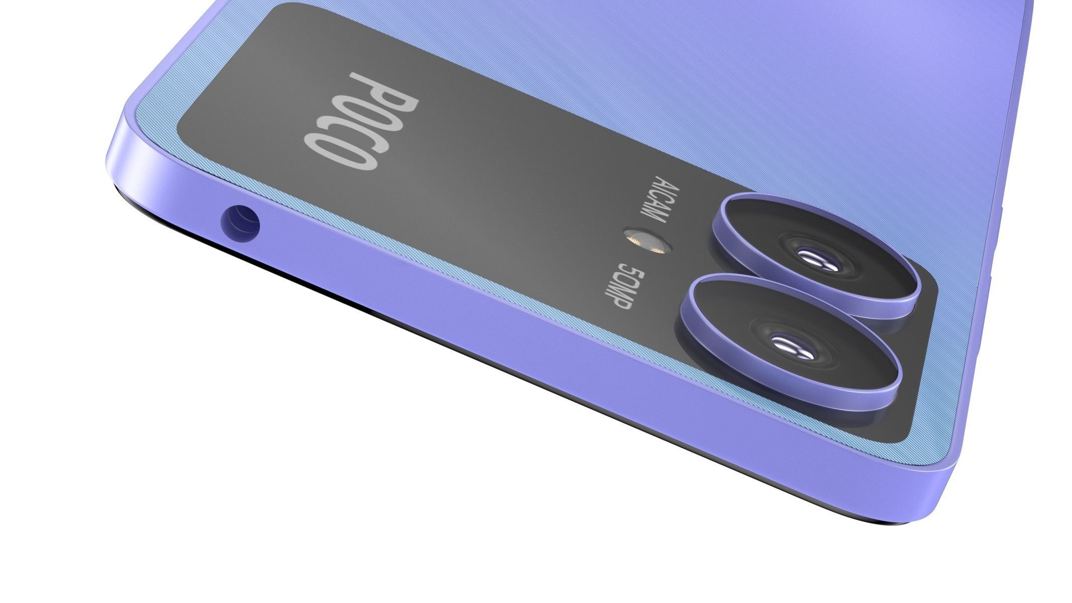 Xiaomi Poco M6 Purple 3D model_6