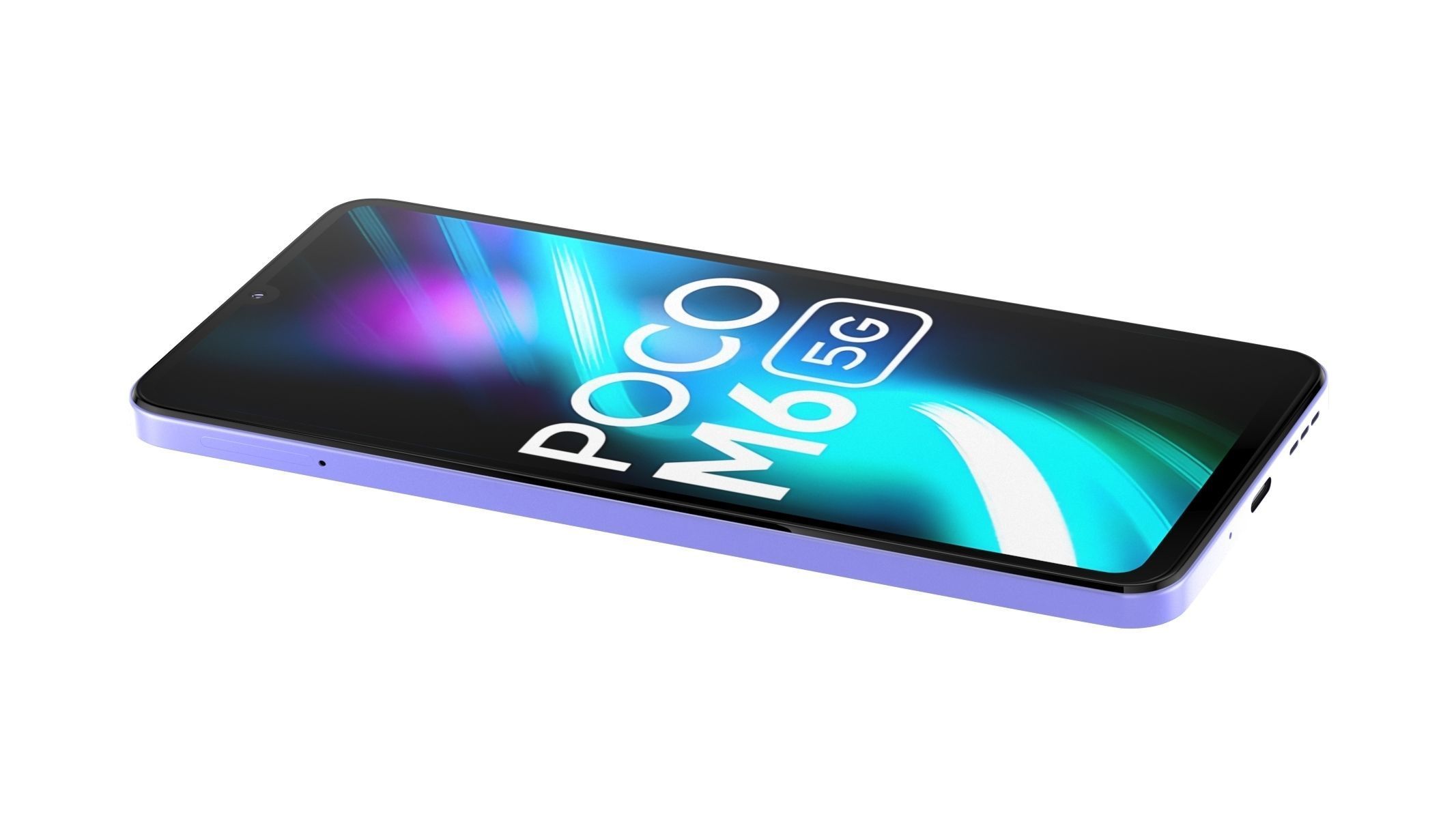 Xiaomi Poco M6 Purple 3D model_4