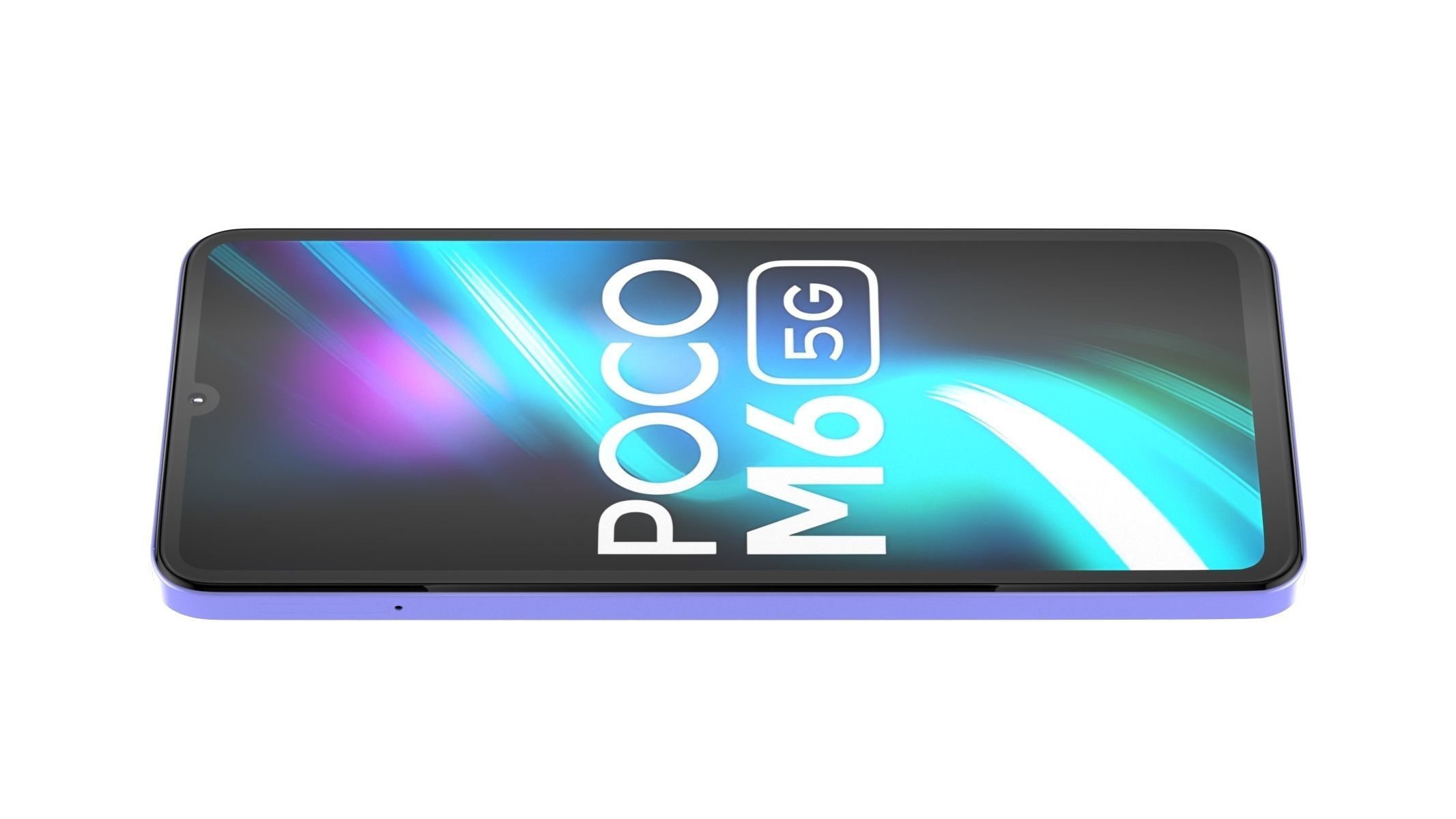 Xiaomi Poco M6 Purple 3D model_3