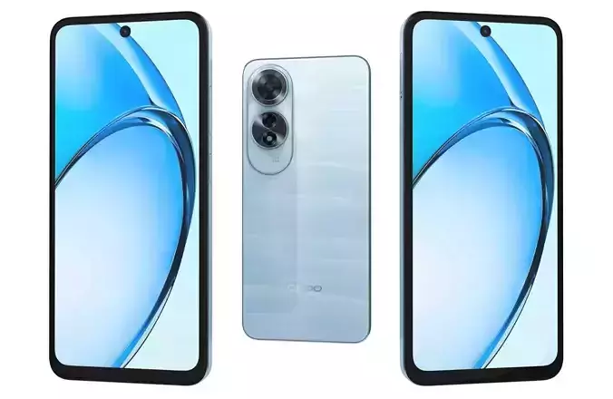 Oppo A60 Blue 3D model