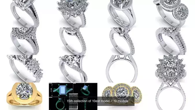 15th collection of 10est model 