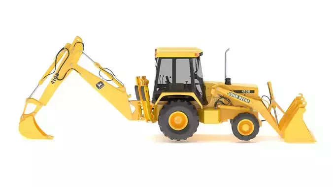 1995 John Deere 410D Backhoe