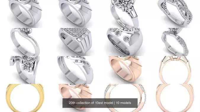 20th collection of 10est model 