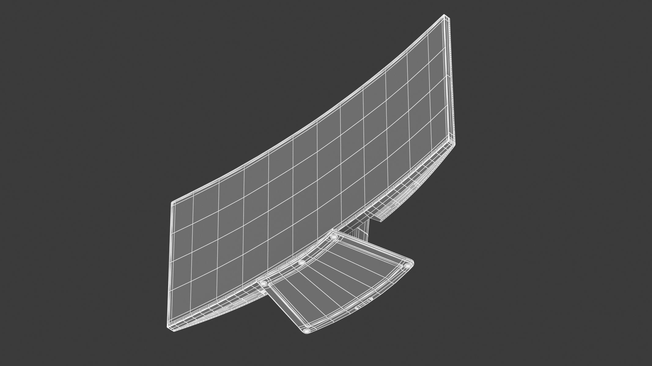 Dell UltraSharp 40 Curved WUHD Monitor 3D model_19