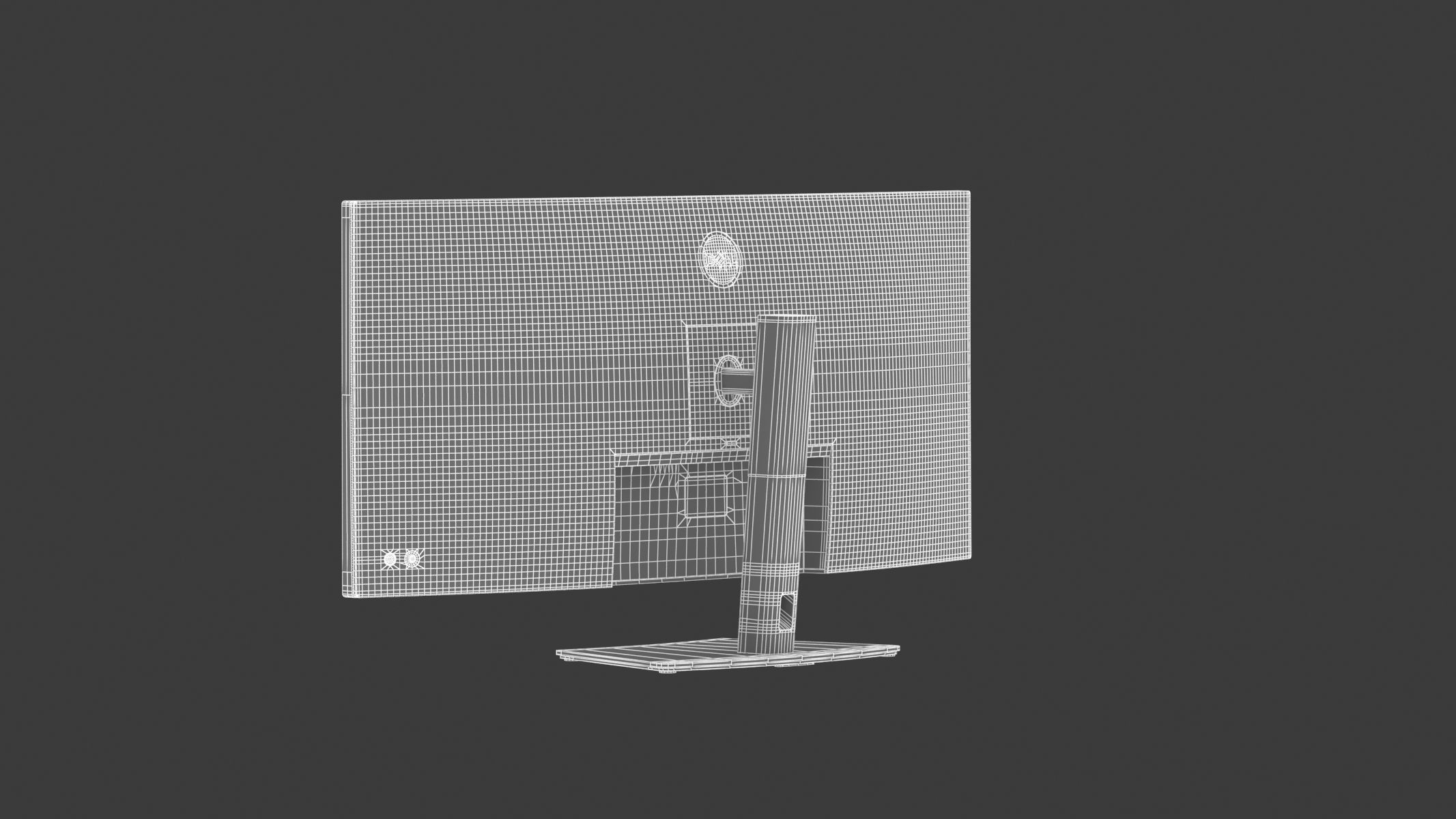 Dell UltraSharp 40 Curved WUHD Monitor 3D model_11
