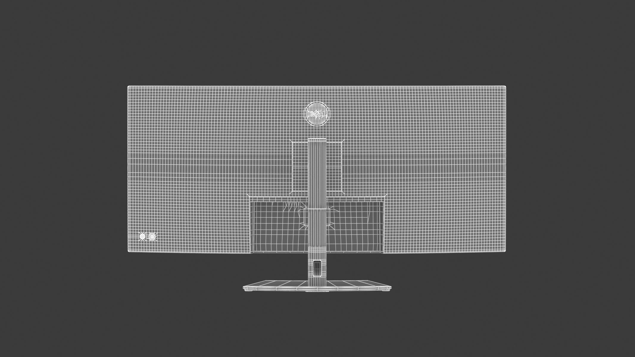Dell UltraSharp 40 Curved WUHD Monitor 3D model_10