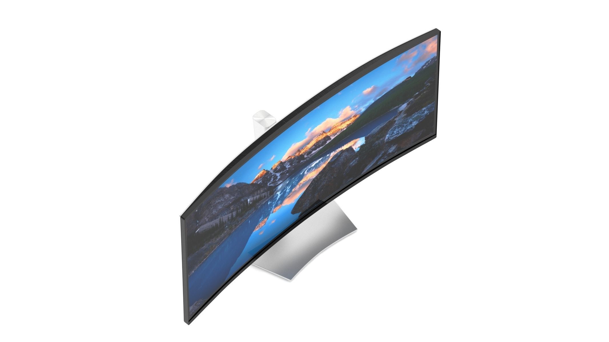 Dell UltraSharp 40 Curved WUHD Monitor 3D model_8