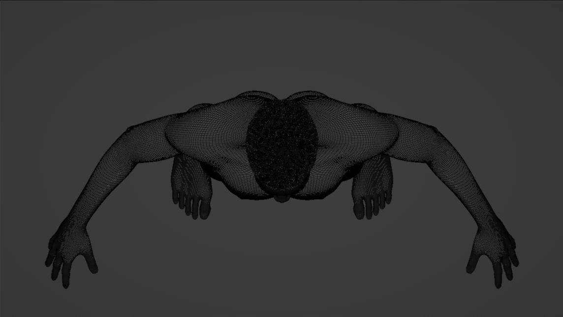 Afro Curl Sponge Fade 3D model_14