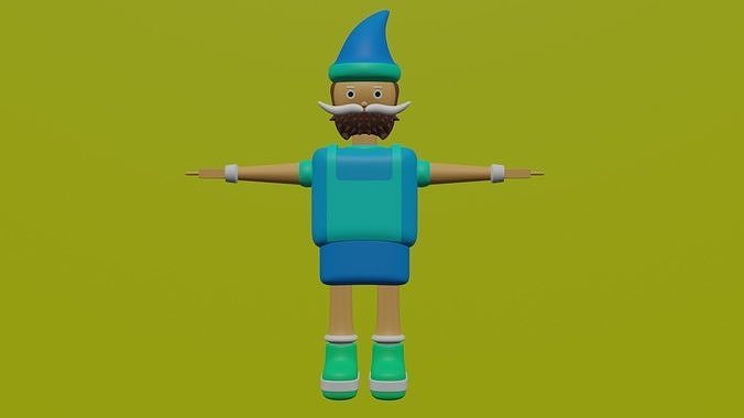 character  3D model
