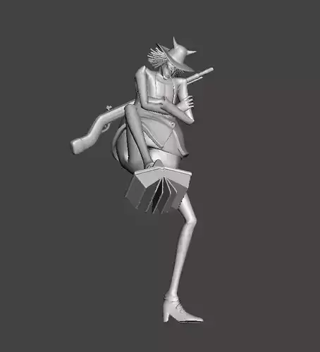 Charlotte Mont d Or 3D Model 3D print model