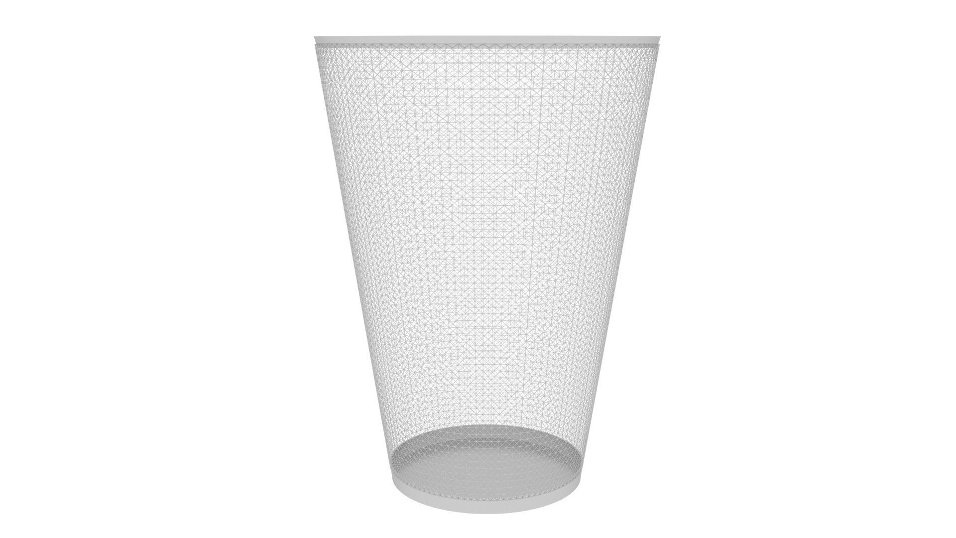 Metal Trash Bin 3D model_9