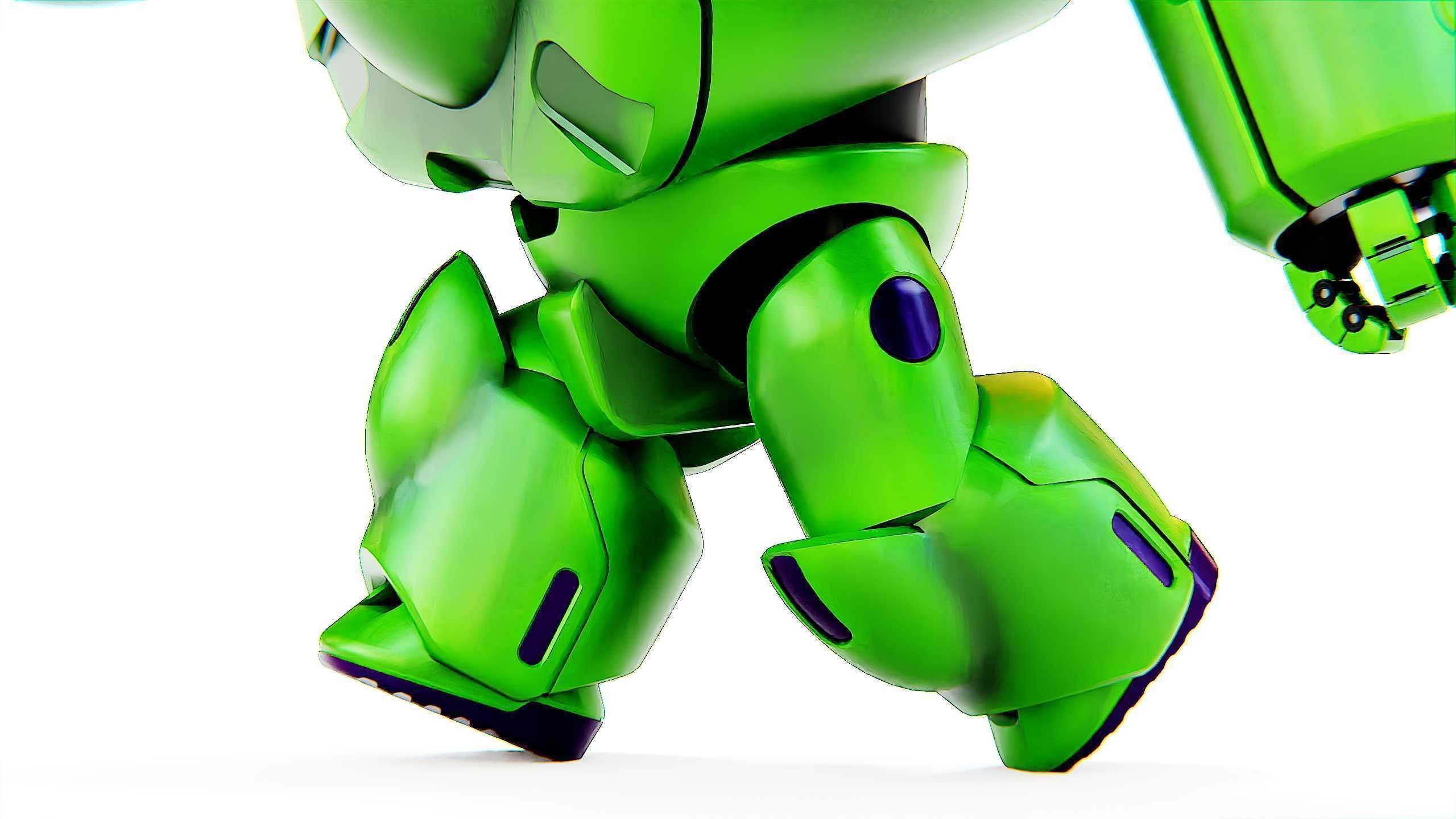 TOY BOT CYCLON B  Rigged for Unreal Engine - Unity - MIXAMO  3D model_25