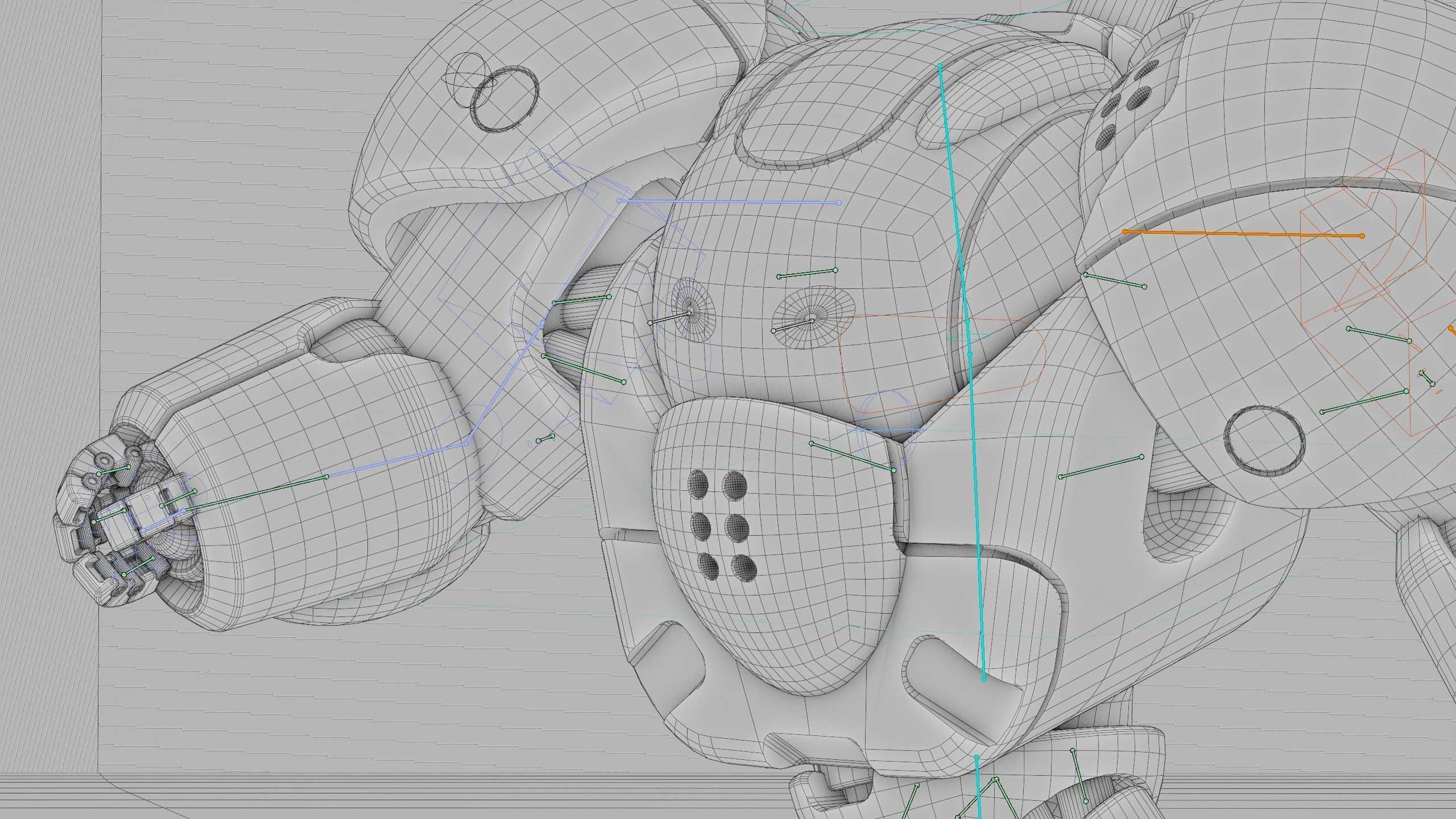TOY BOT CYCLON B  Rigged for Unreal Engine - Unity - MIXAMO  3D model_42