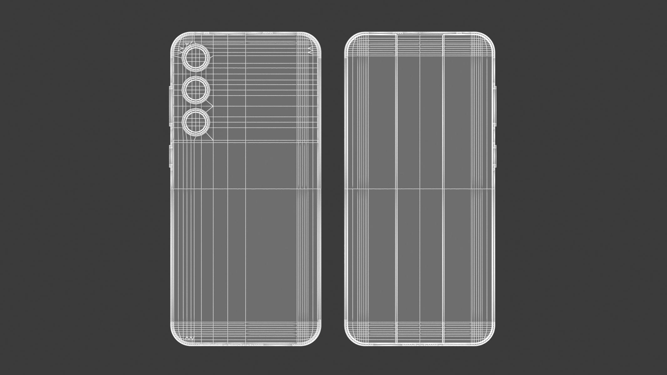 Samsung Galaxy S23 FE Graphite 3D model_10