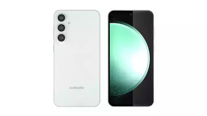 Samsung Galaxy S23 FE Mint 3D model