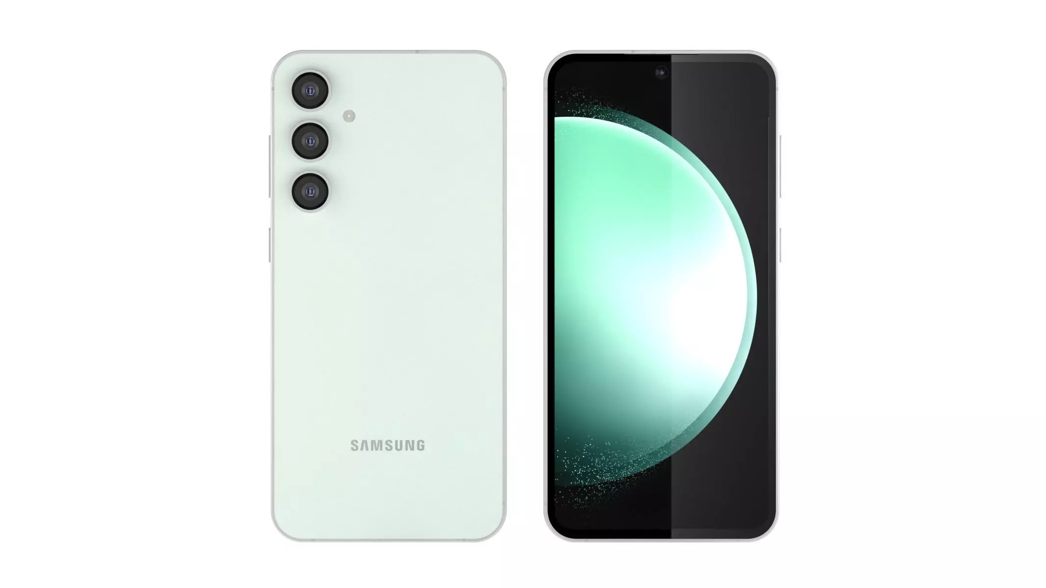 Samsung Galaxy S23 FE Mint 3D model_0