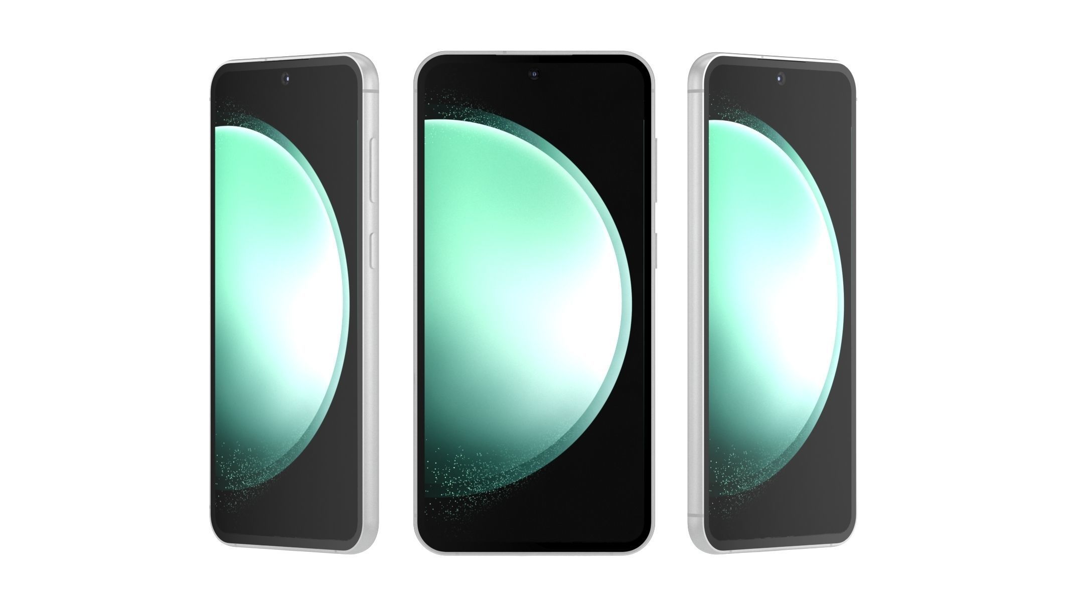 Samsung Galaxy S23 FE Mint 3D model_7
