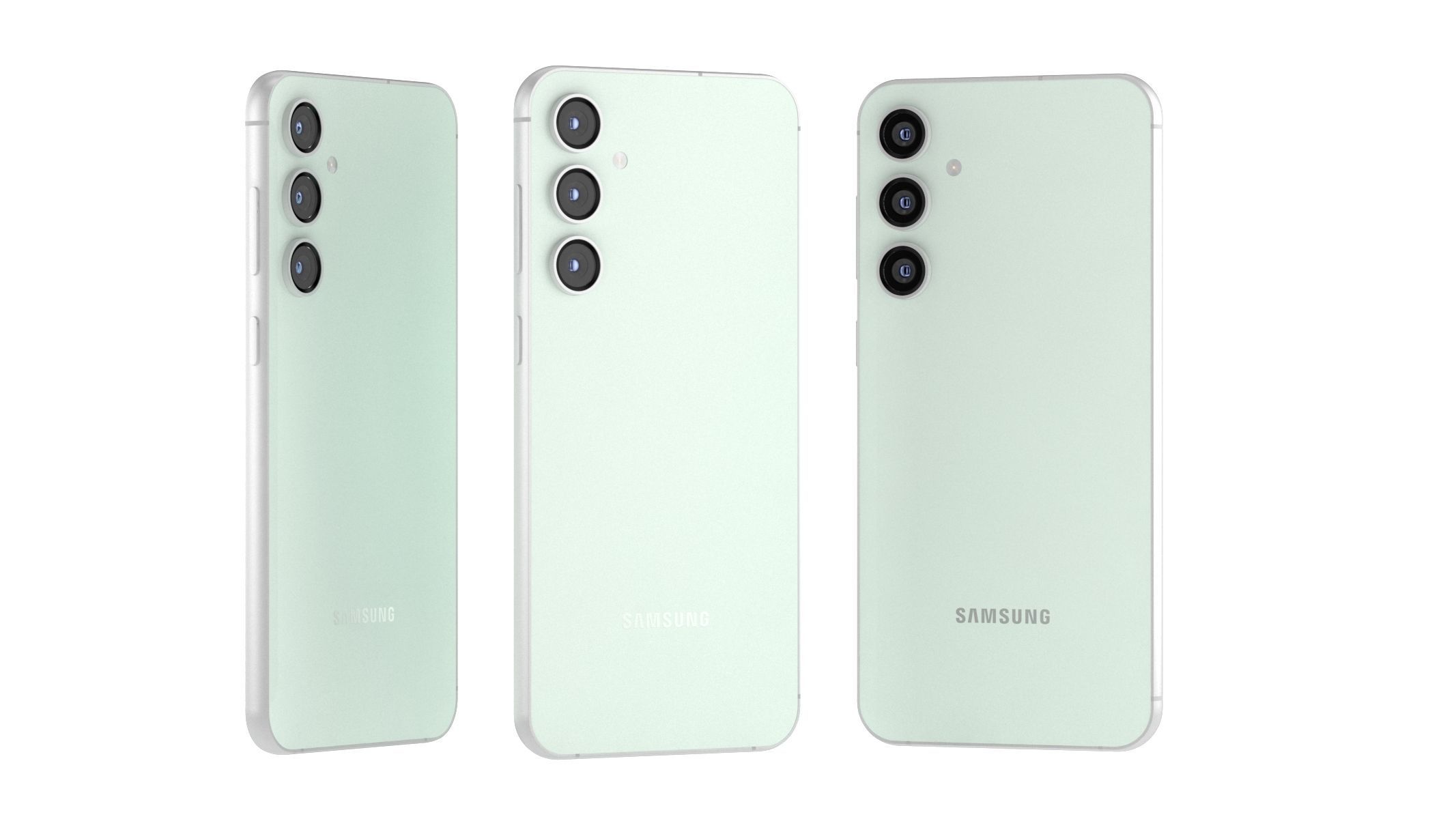 Samsung Galaxy S23 FE Mint 3D model_8