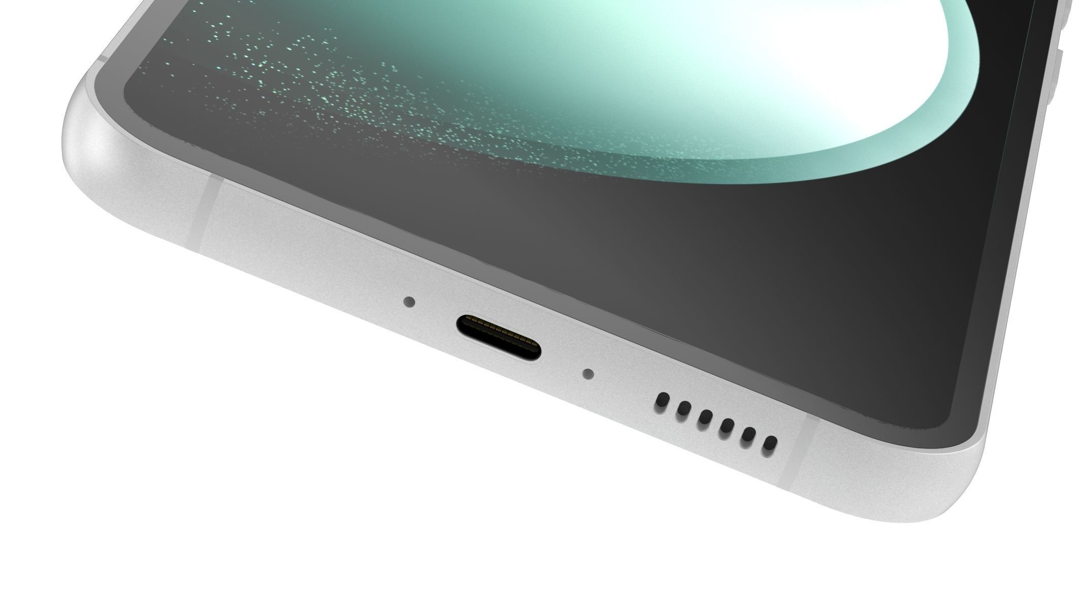 Samsung Galaxy S23 FE Mint 3D model_5