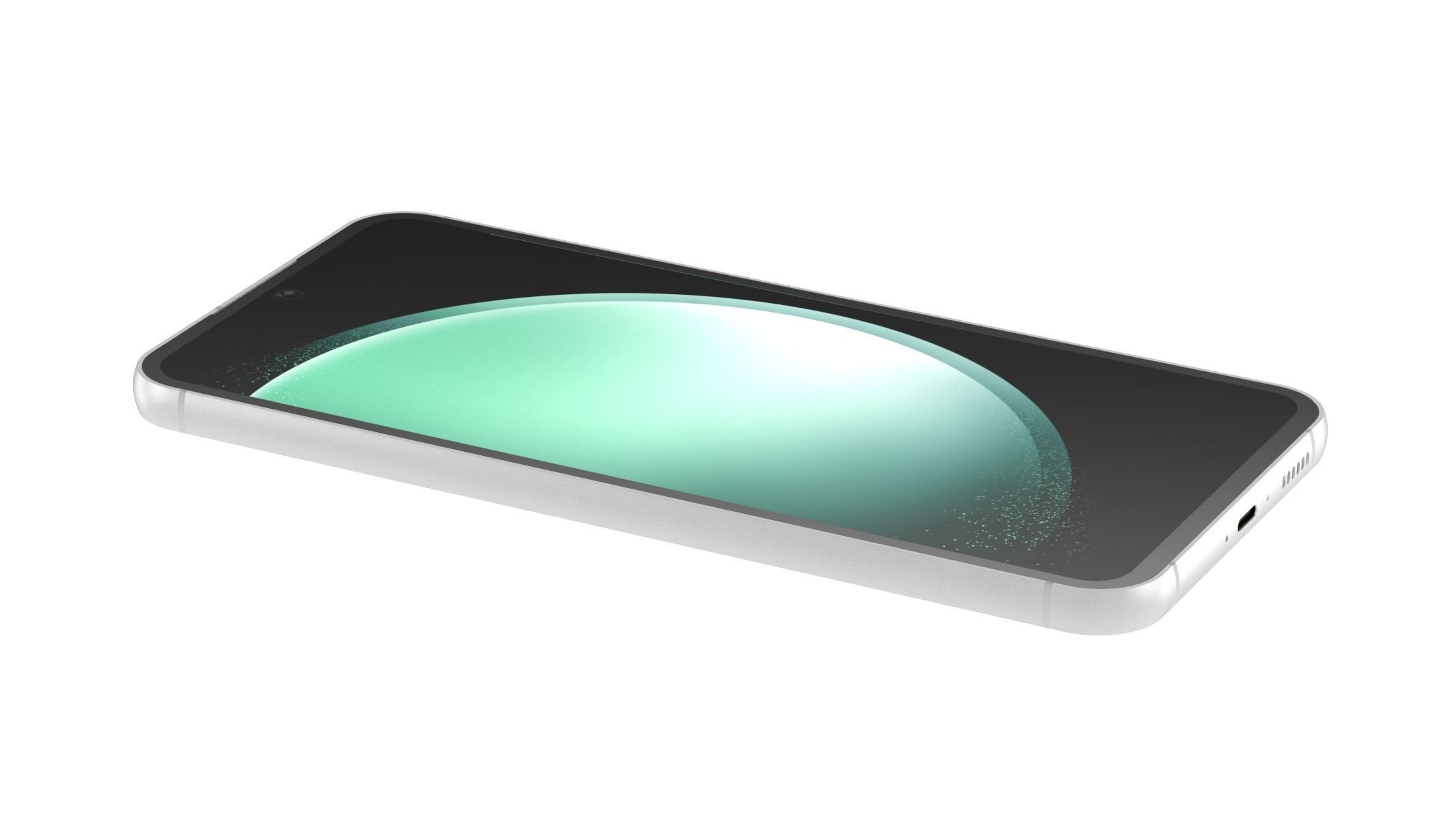 Samsung Galaxy S23 FE Mint 3D model_4