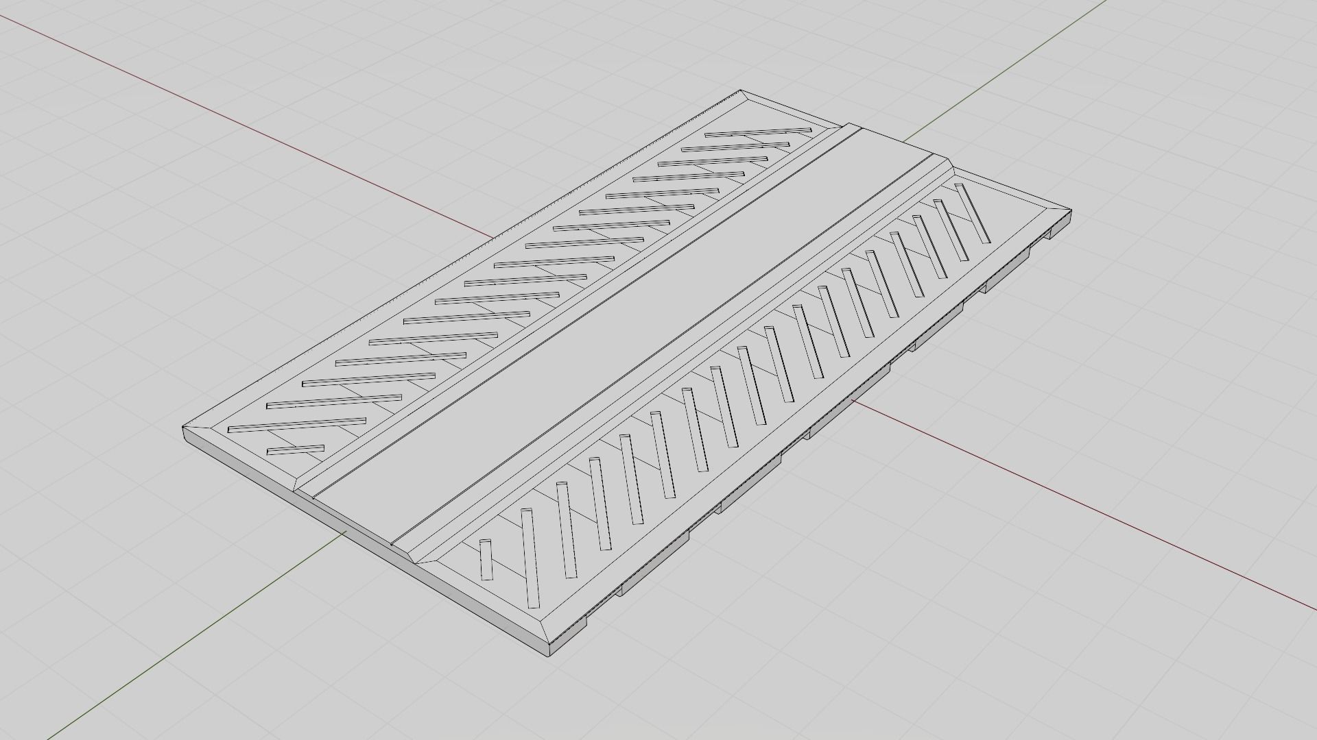 Iron floor Game Assets item1 Free 3D model_3