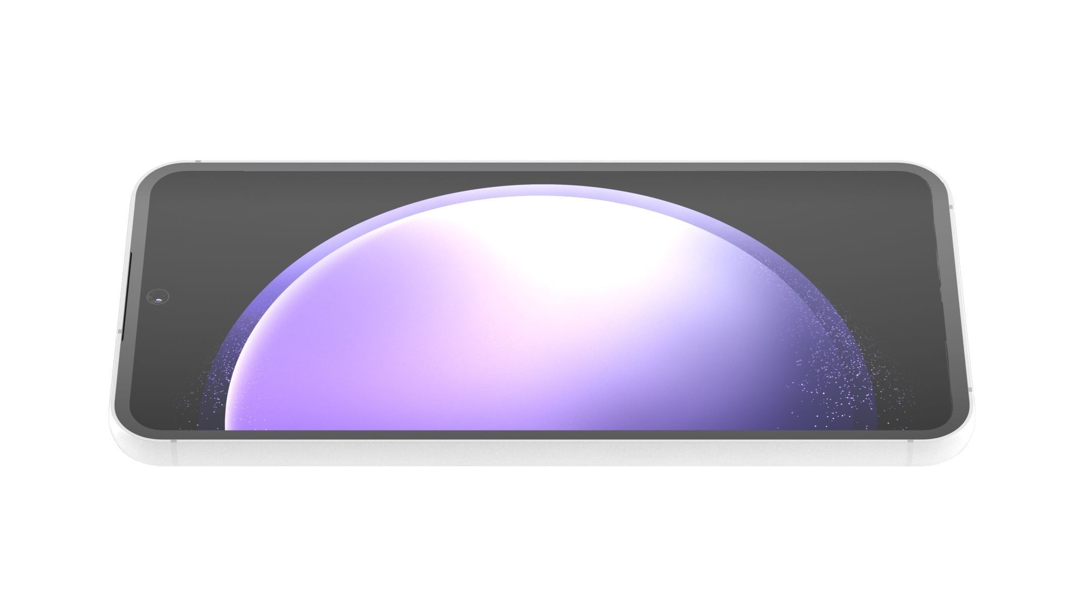 Samsung Galaxy S23 FE Purple 3D model_3