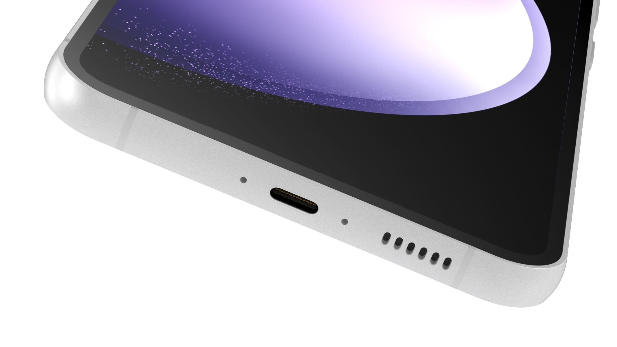 Samsung Galaxy S23 FE Purple 3D model_5