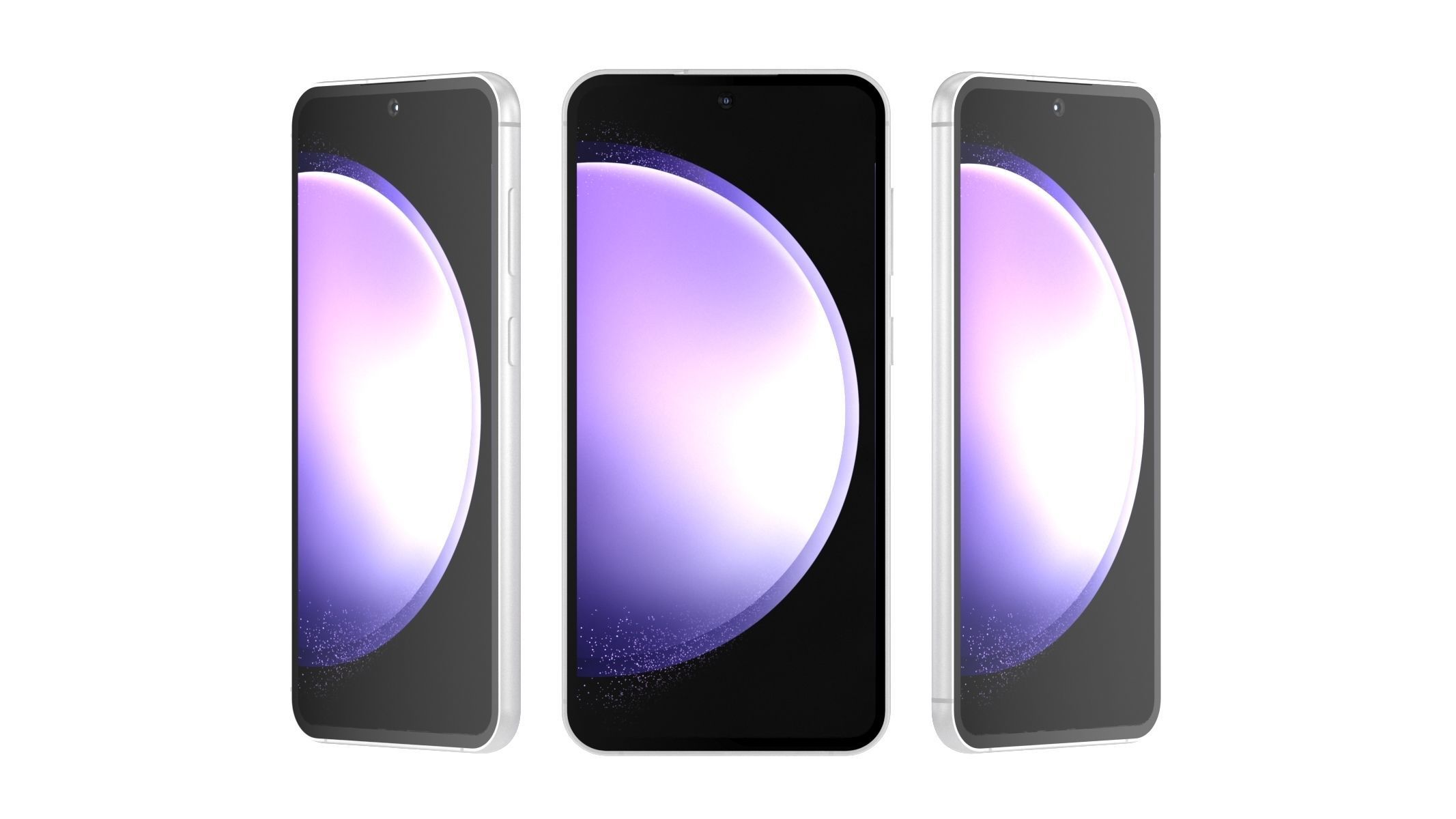 Samsung Galaxy S23 FE Purple 3D model_7