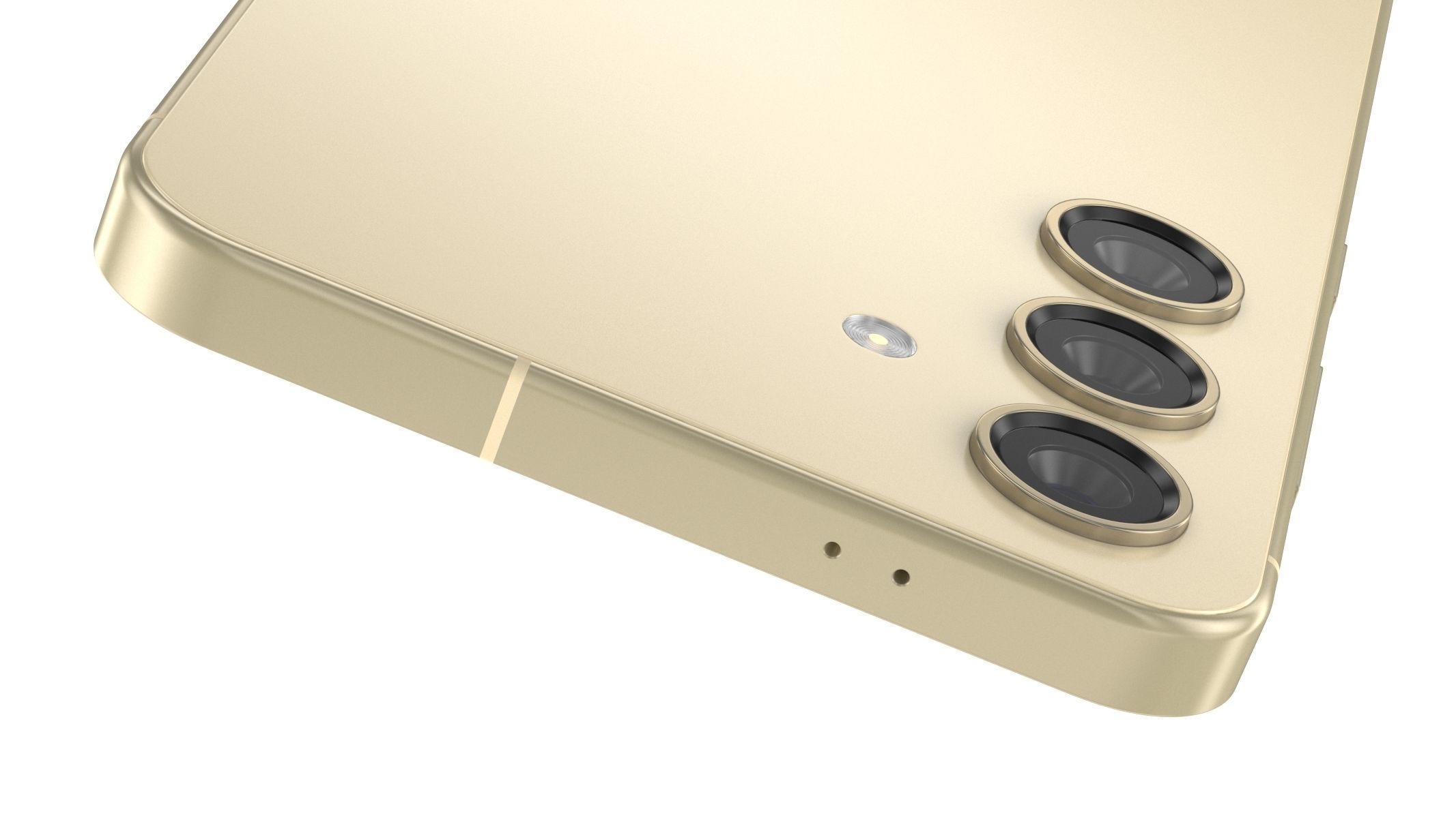 Samsung Galaxy S24 Amber Yellow 3D model_6