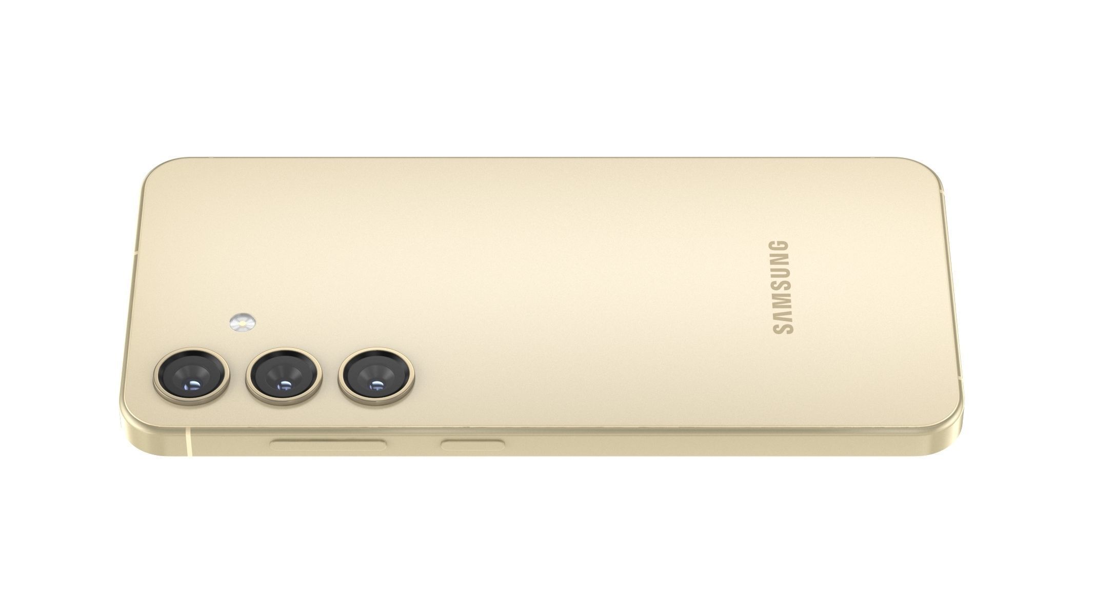 Samsung Galaxy S24 Amber Yellow 3D model_2