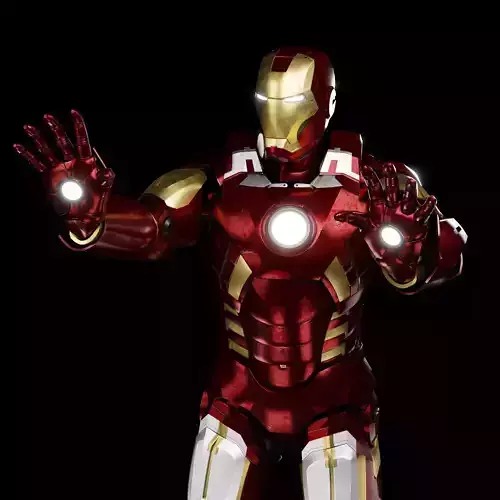 Iron Man Mark 7 Free 3D model