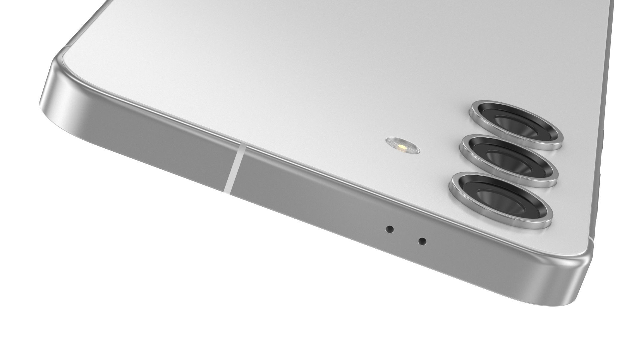 Samsung Galaxy S24 Marble Grey 3D model_6