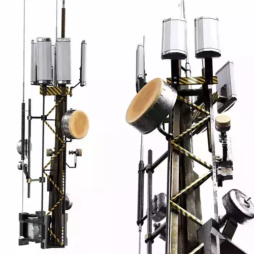 Radio Antenna 3D model