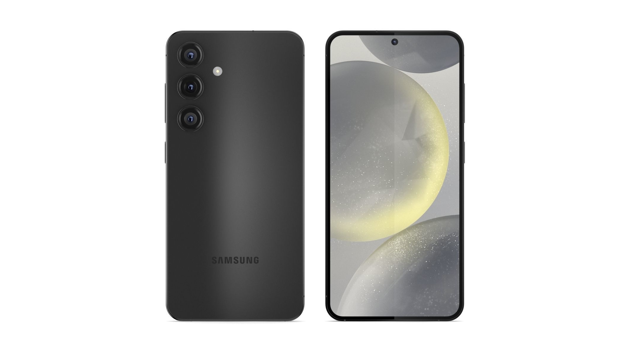 Samsung Galaxy S24 Onyx Black 3D model_1