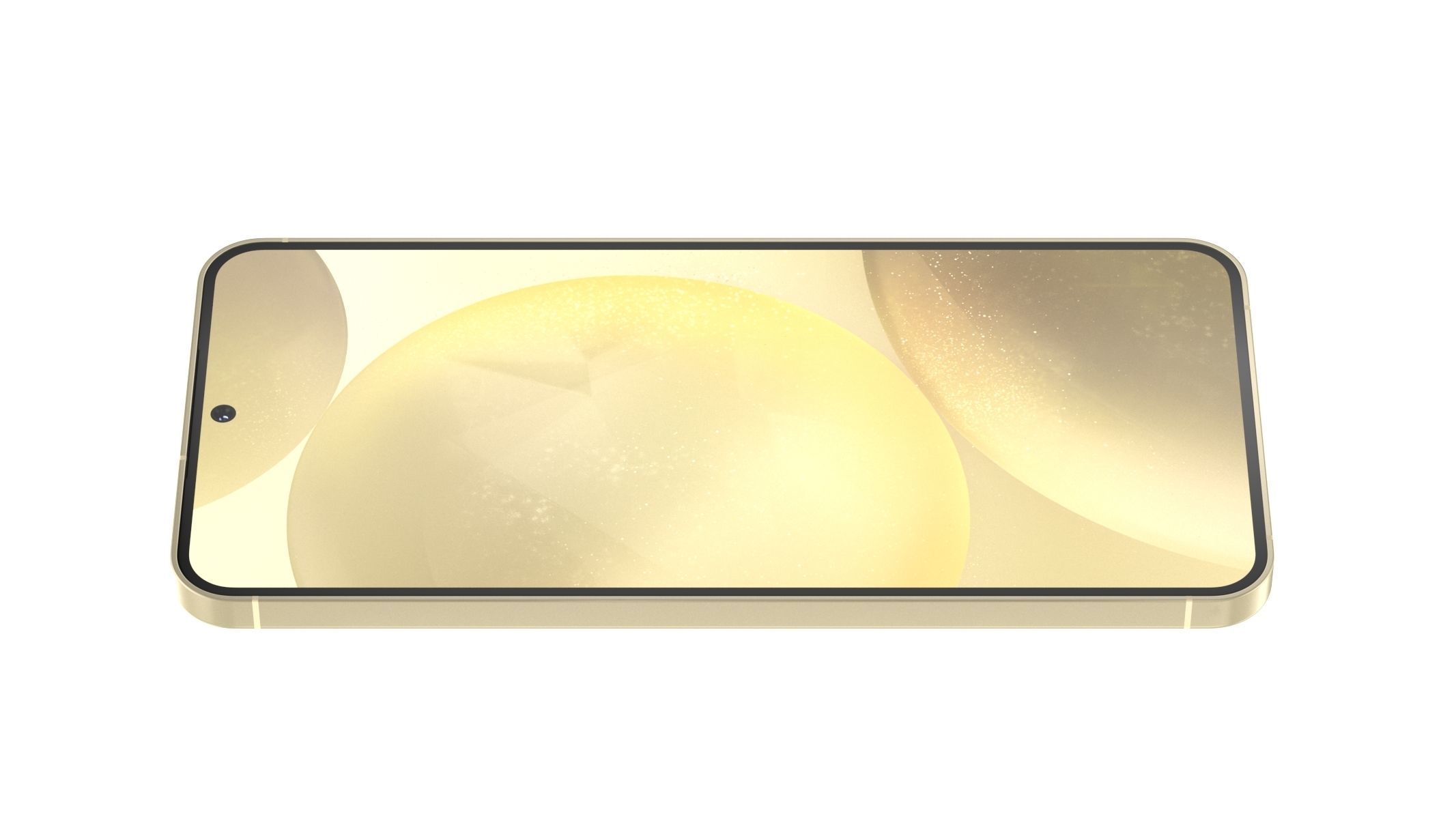 Samsung Galaxy S24 Plus Amber Yellow 3D model_3