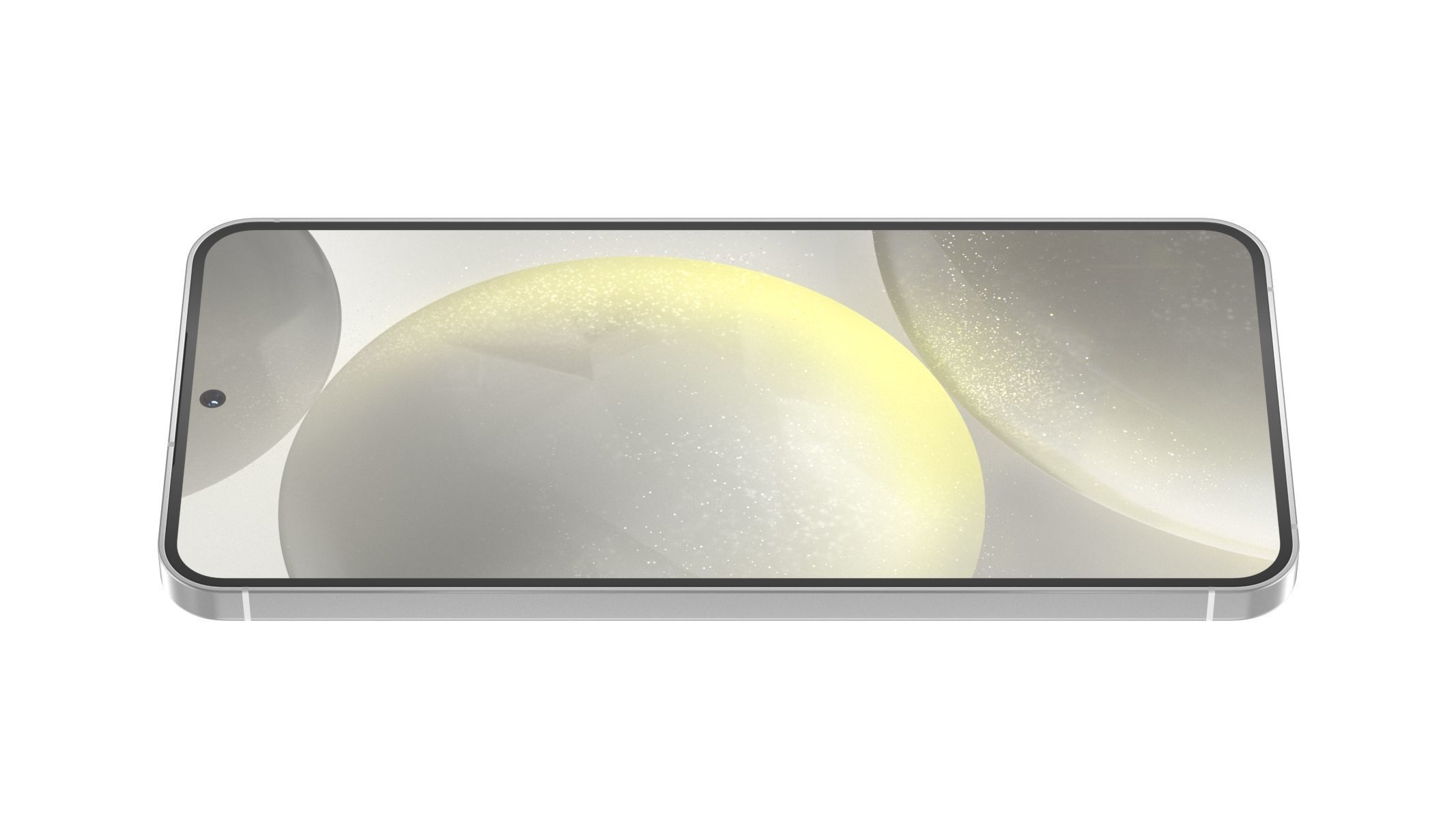 Samsung Galaxy S24 Plus Marble Grey 3D model_3