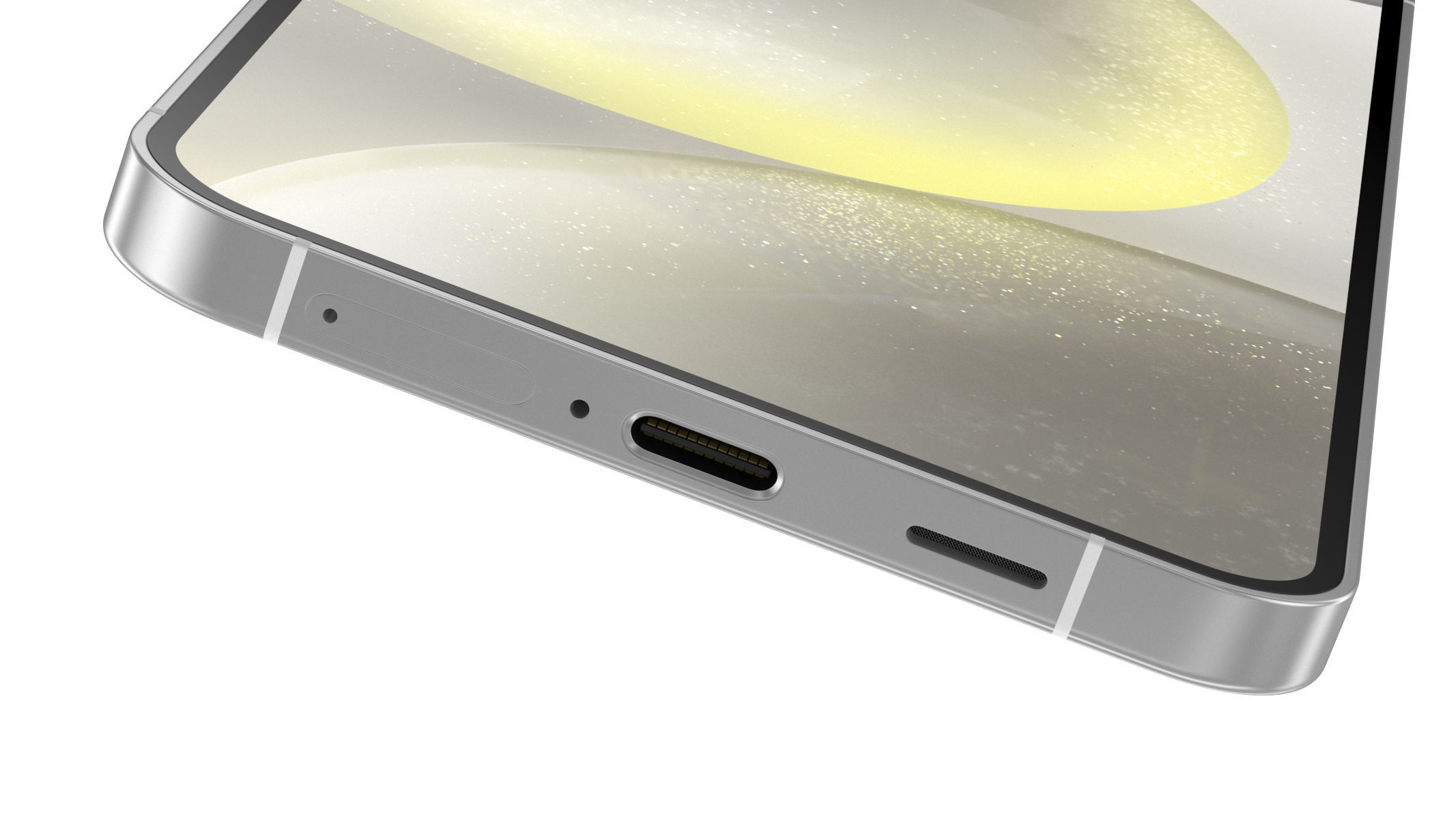 Samsung Galaxy S24 Plus Marble Grey 3D model_5