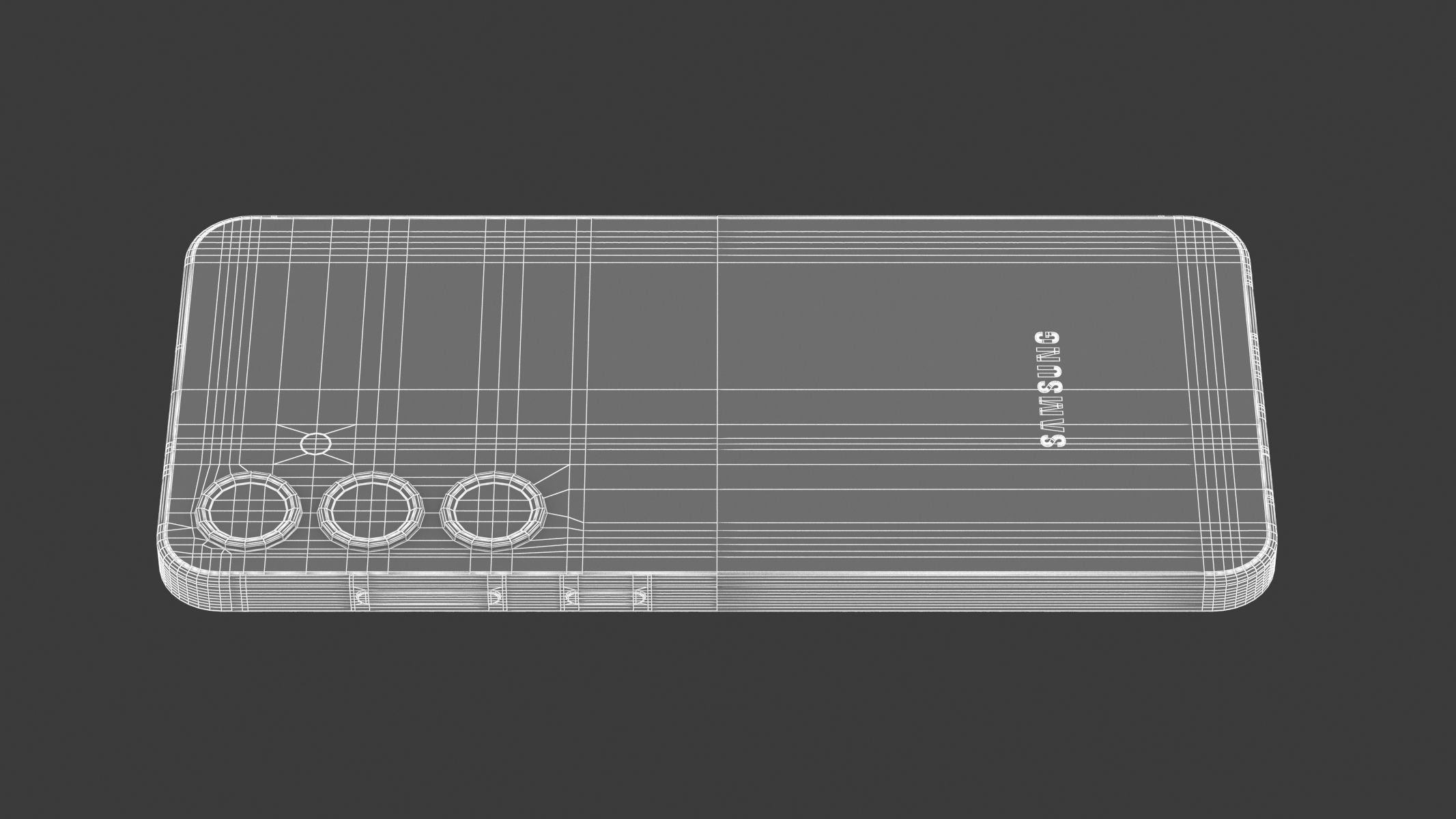 Samsung Galaxy S24 Plus Marble Grey 3D model_12