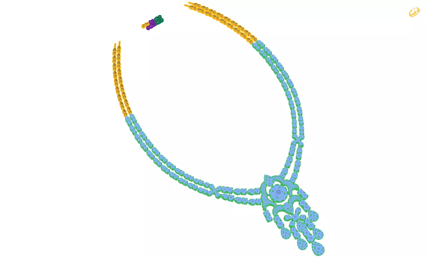 Necklaces 3D print model_0