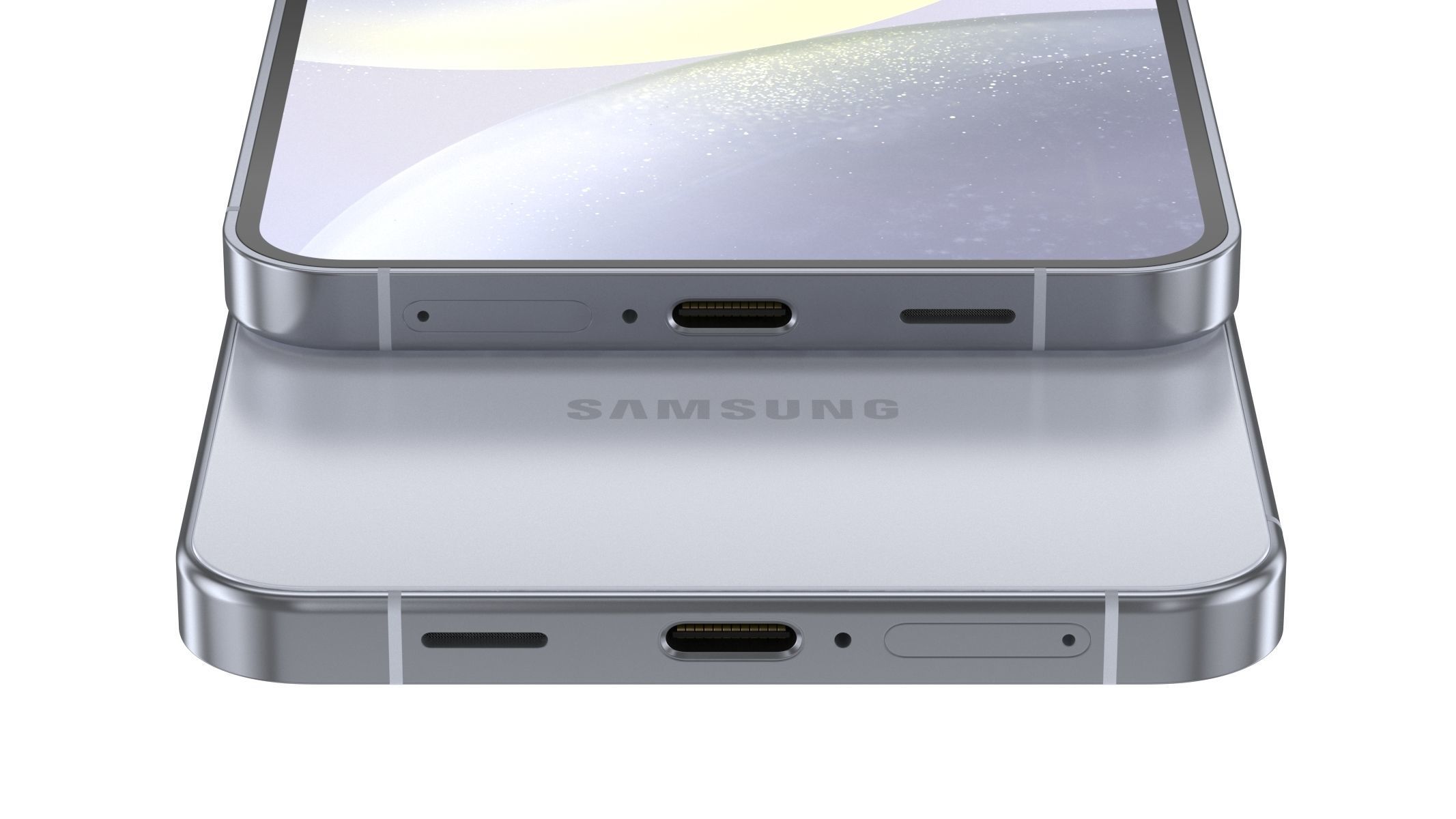 Samsung Galaxy S24 Plus Sapphire Blue 3D model_9