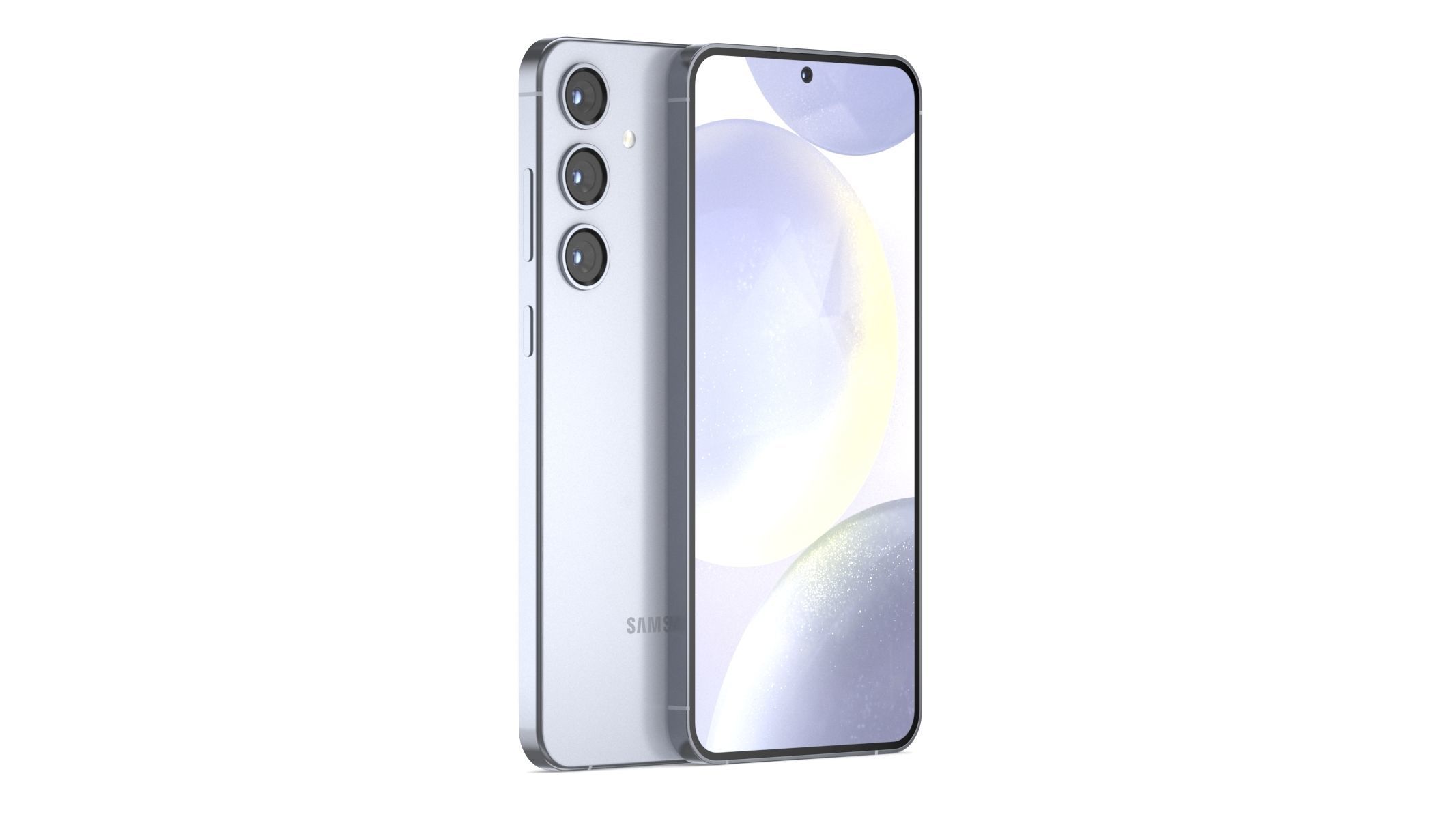 Samsung Galaxy S24 Plus Sapphire Blue 3D model_1