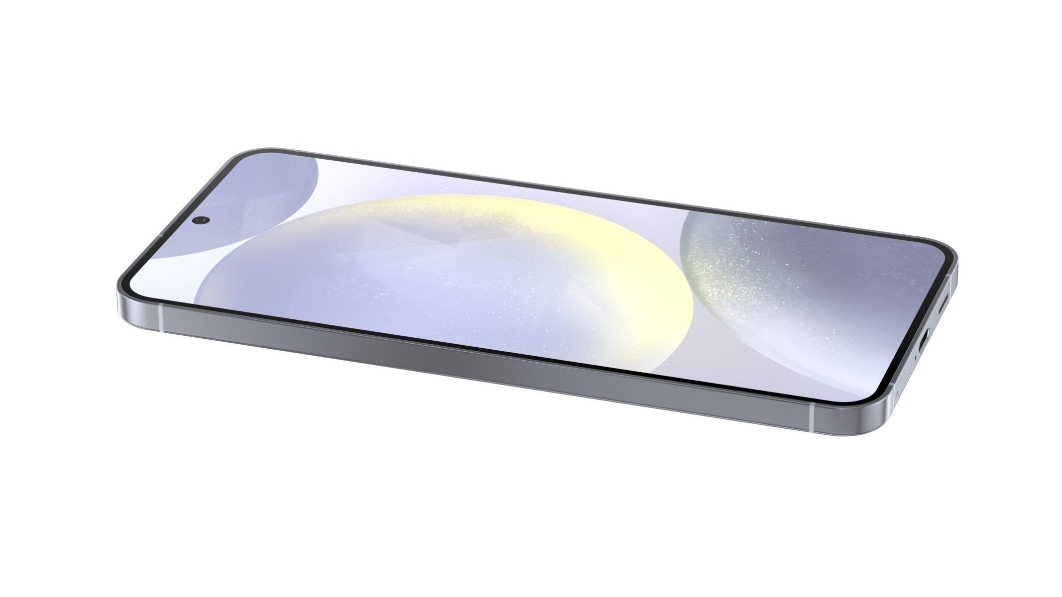 Samsung Galaxy S24 Plus Sapphire Blue 3D model_4