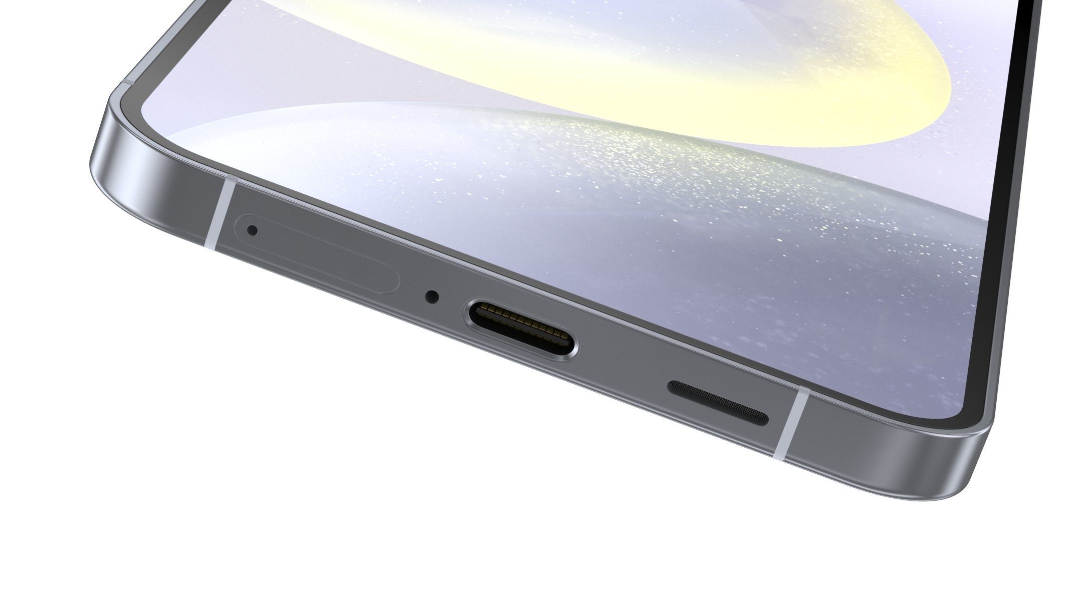 Samsung Galaxy S24 Plus Sapphire Blue 3D model_5