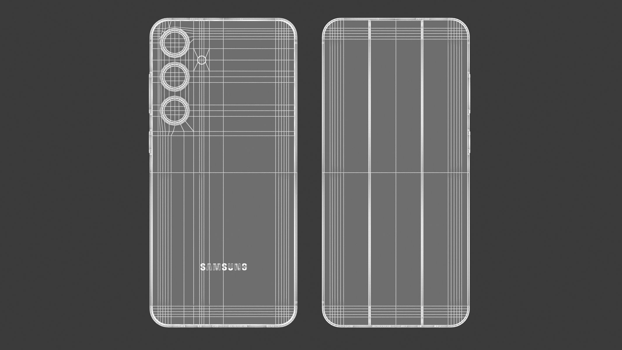 Samsung Galaxy S24 Plus Sapphire Blue 3D model_10