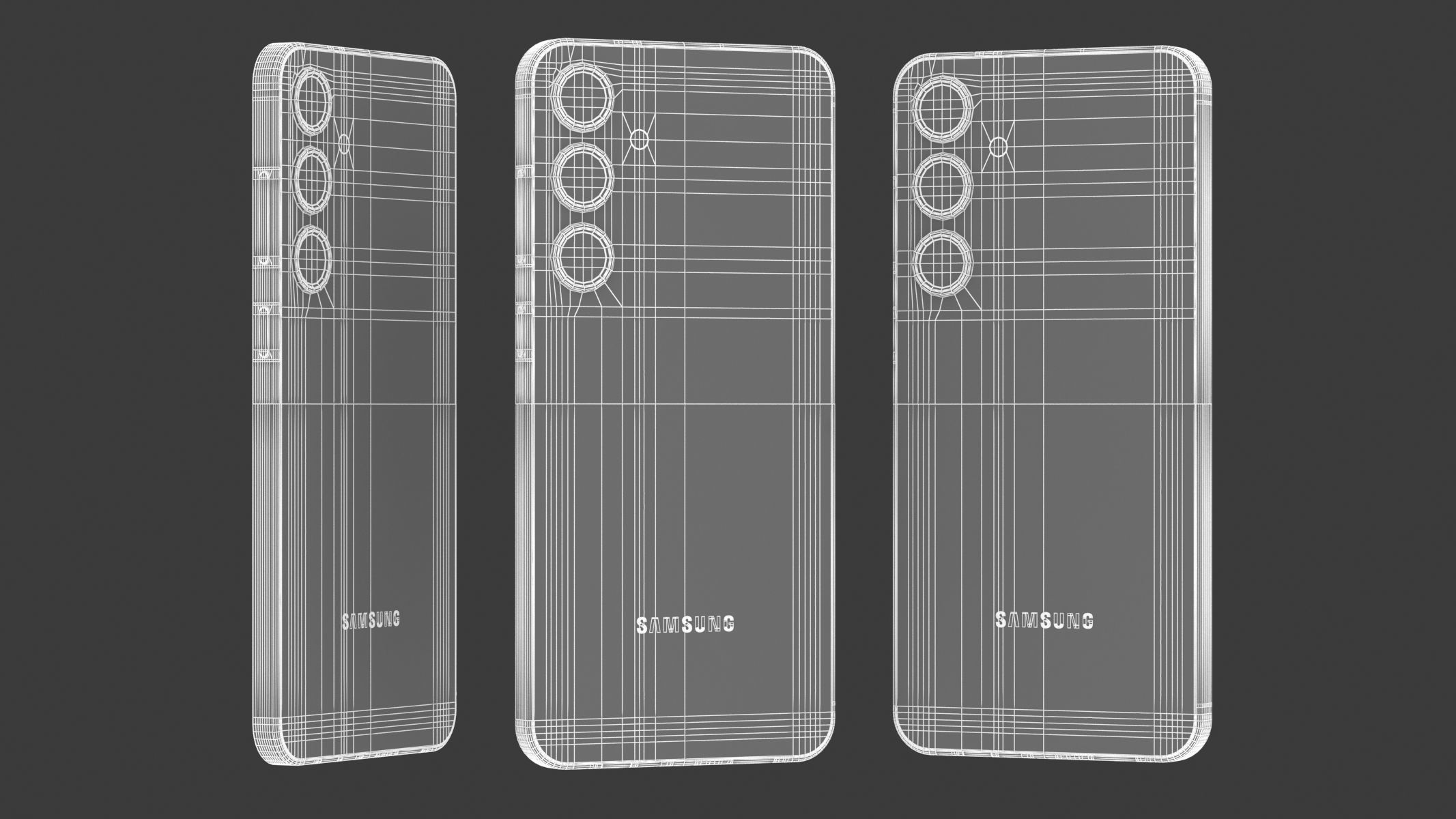 Samsung Galaxy S24 Plus Sapphire Blue 3D model_18