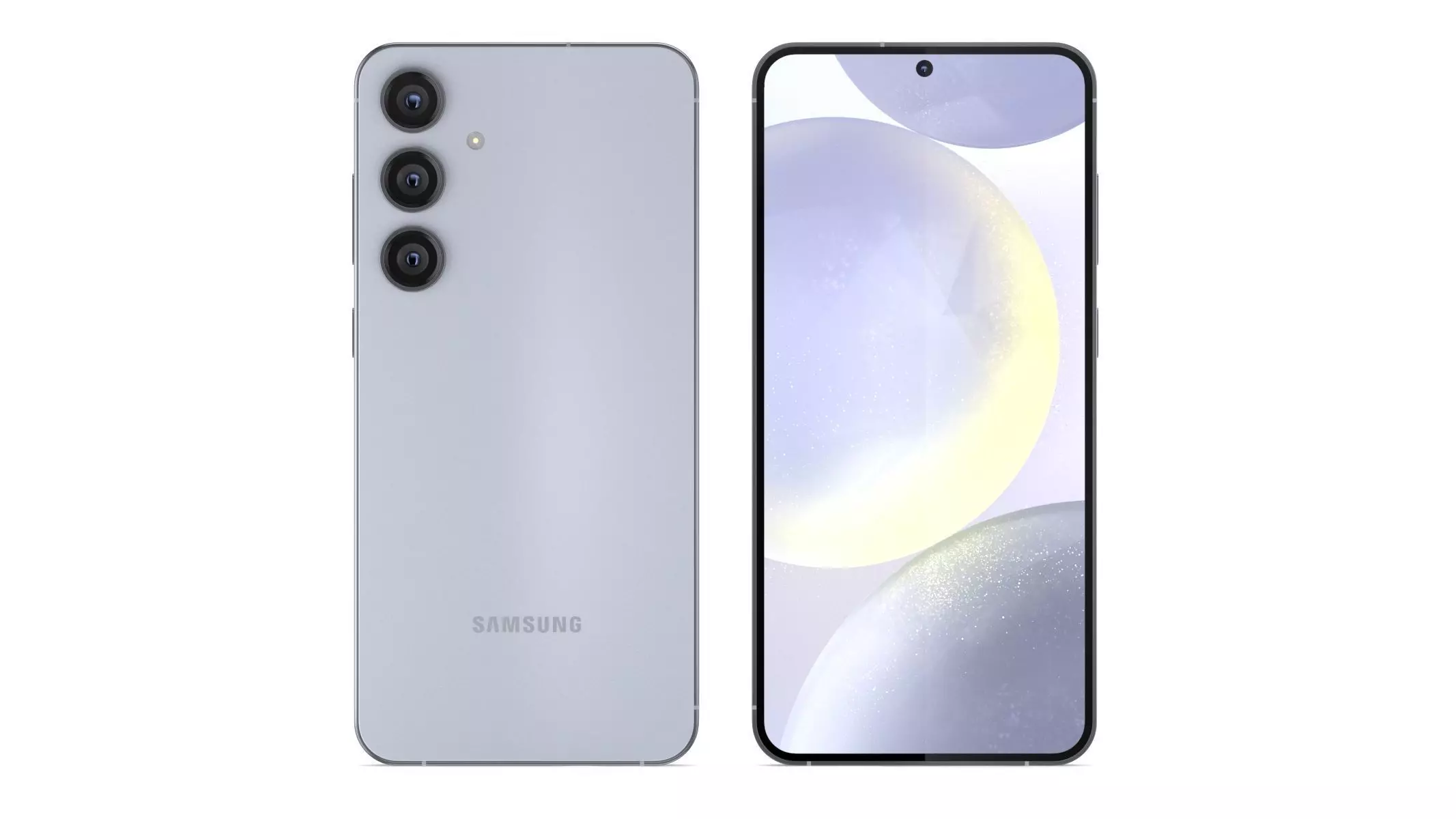 Samsung Galaxy S24 Plus Sapphire Blue 3D model_0