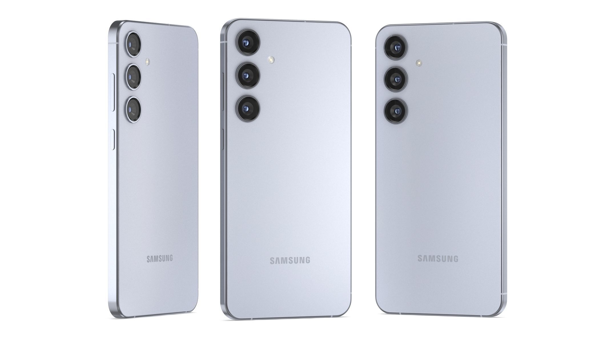 Samsung Galaxy S24 Plus Sapphire Blue 3D model_8