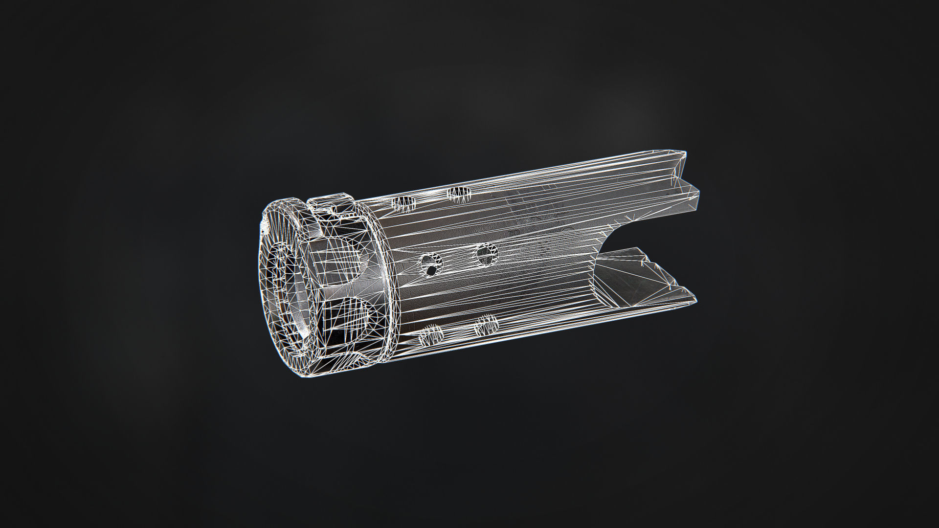 Surefire RBC Reinforcement Bar Cutter Low-poly 3D model_11