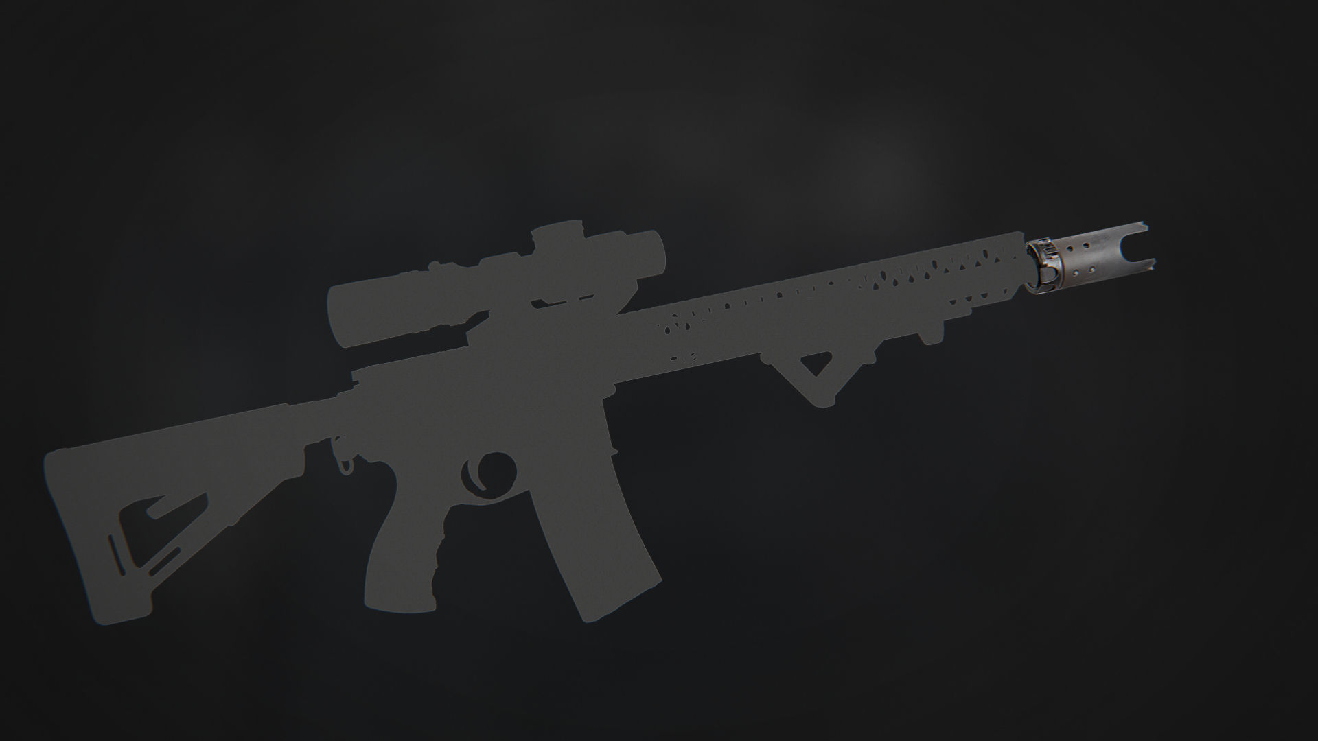 Surefire RBC Reinforcement Bar Cutter Low-poly 3D model_9