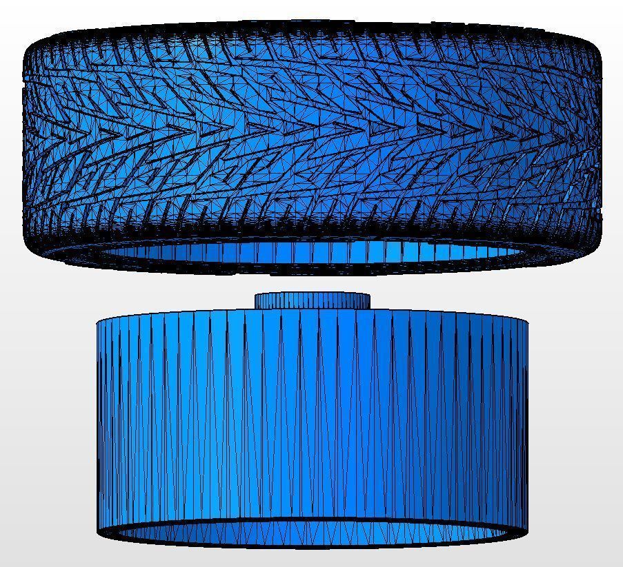 Custom wheels Billet Vintec SLD89 for your scale model 3D print model_11